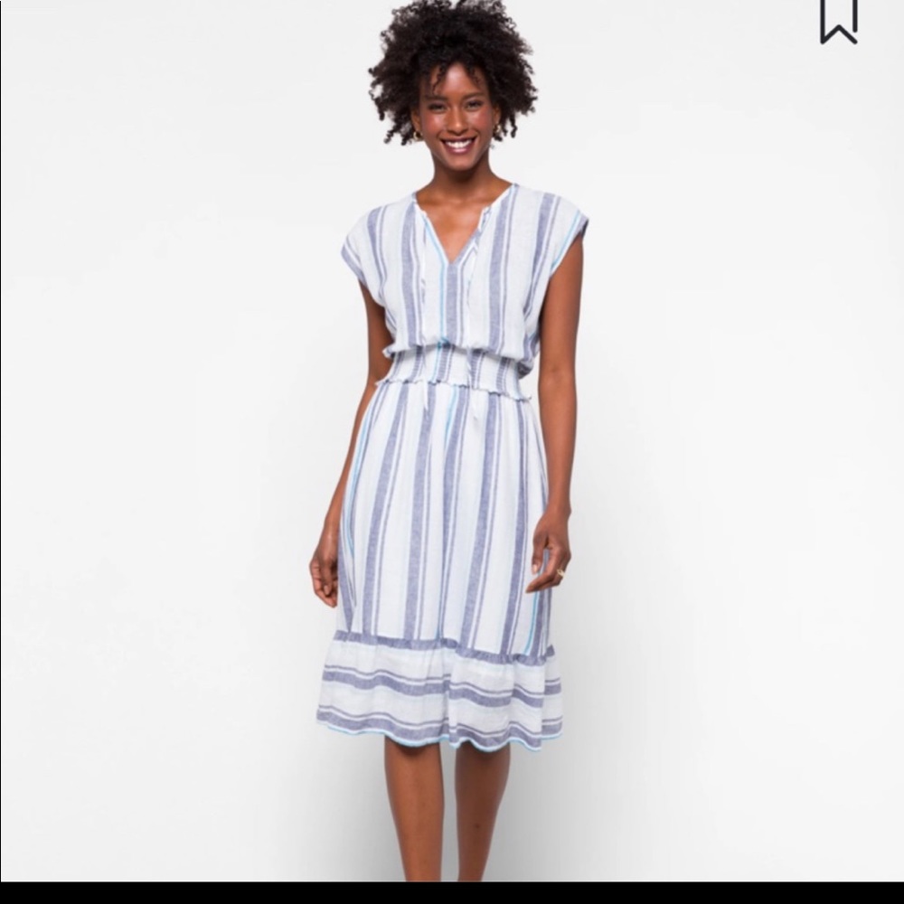 Rails Ashlyn smocked dress size small NWT